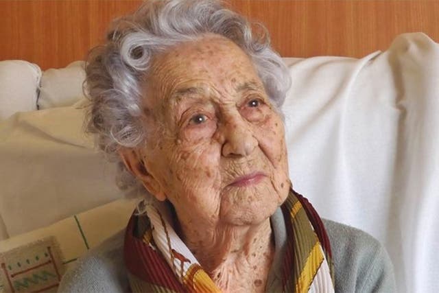 <p>Maria Branyas is the oldest woman in the world</p>